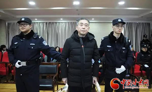 酒泉市委原常委、敦煌市委原書記詹順舟受賄案一審開庭（圖）