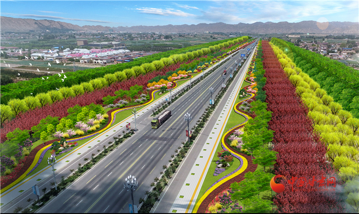 搶先看?。?！蘭州榆中生態(tài)創(chuàng)新城未來綠化有多美 