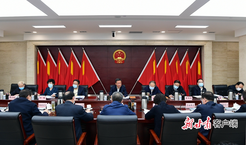 唐仁健主持召開省政府黨組（擴(kuò)大）會議：傳達(dá)學(xué)習(xí)習(xí)近平總書記重要講話精神等 安排部署貫徹落實工作