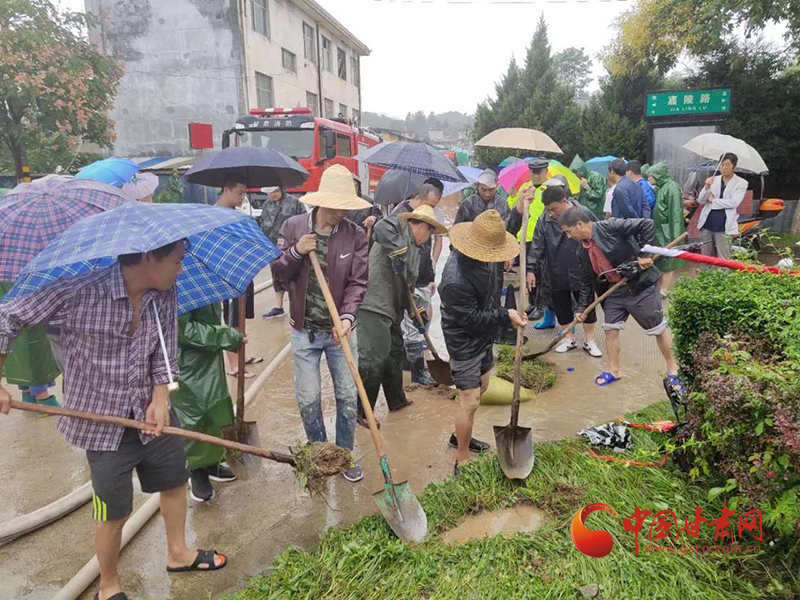 抗洪一線踐初心——徽縣水陽鎮(zhèn)抗洪救災(zāi)工作紀實
