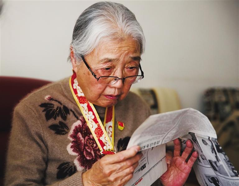 用一生踐行入黨時的錚錚誓言 走訪“張全貞市話操作法”創(chuàng)始人、離退休老黨員張全貞
