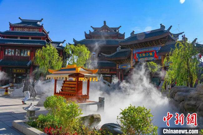 圖為嘉峪關(guān)方特歡樂世界。(資料圖) 趙海宏 攝