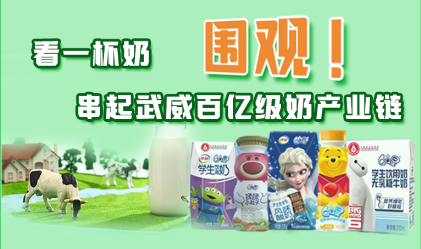 圖解|圍觀！看一杯奶串起武威百億級(jí)奶產(chǎn)業(yè)鏈