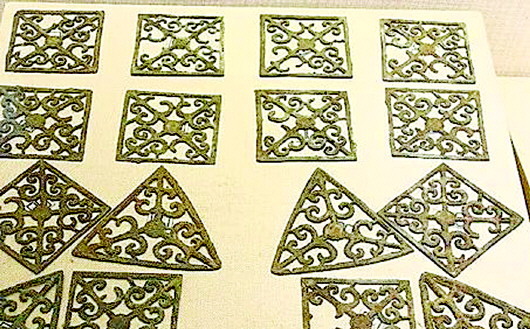 王家洼戰(zhàn)國(guó)墓馬車飾片