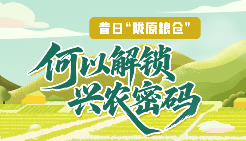 【理響中國·話隴點睛（3）】昔日“隴原糧倉”，何以解鎖“興農(nóng)密碼”