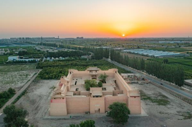 沙漠腹地“西北莊園”瑞安堡完成數(shù)字化保護